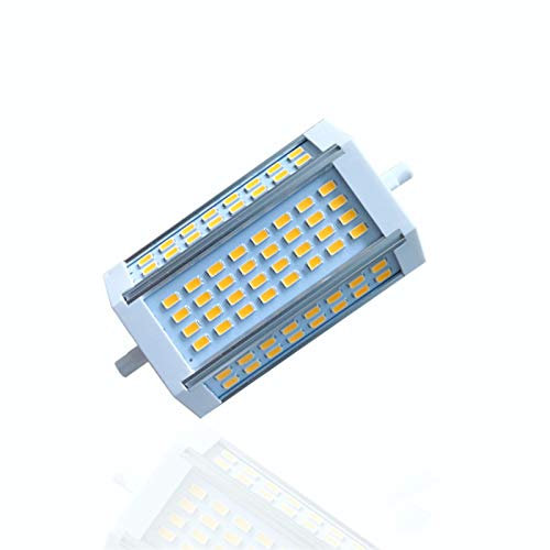 JOLIANE Lámpara Horizontal De 30W Dentiling R7S 64 5630 Fuente De Alimentación Pegamento 230V DIMENCIÓN 30W R7S -Iluminación Ambiental cálida(Warm Light)