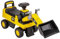 Baroni Toys Bagger-Rutschfahrzeug für Kinder von 1 bis 3 Jahren, mit Caterpillar-Lizenz, Hupe, Trägerfahrzeug mit Staufach, Kippschutz, 28x85x48cm