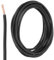 sourcing map 10 Feet Electrical Wire Insulated Solid Copper 10 AWG Hook Up Wire Cable THHN Wire Residential, Industrial, Grounding, Electrical Rated for 600 Volts,UL listed,Black