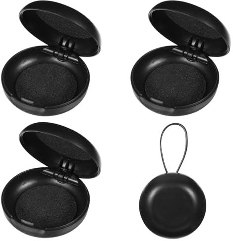4 Stück Ohrstöpsel Etui, Ear Plug Case, Tragbare Aufbewahrungsbox mit Schlüsselanhänger, Kleiner Aufbewahrungskoffer für Reisen Outdoor Aktivitäten Schlüsselanhänger Aufbewahrung von Ohrstöpseln