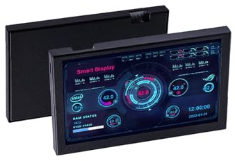 Generisch Computer Sub Screen 5 Zoll IPS USB TYPEC Host KI Intelligentes Companion System Monitoring DIY Theme Visuelles Bearbeiten Hochauflösende Anzeige