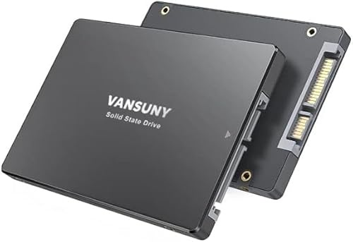 Vansuny Disco Duro ssd 128 GB SSD SATA 2.5 SATA III 6 GB/s SSD Interno 128 GB 3D TLC NAND tecnología para actualización de PC o portátil Memoria y Memoria para Profesionales de TI/Creadores/Empresas