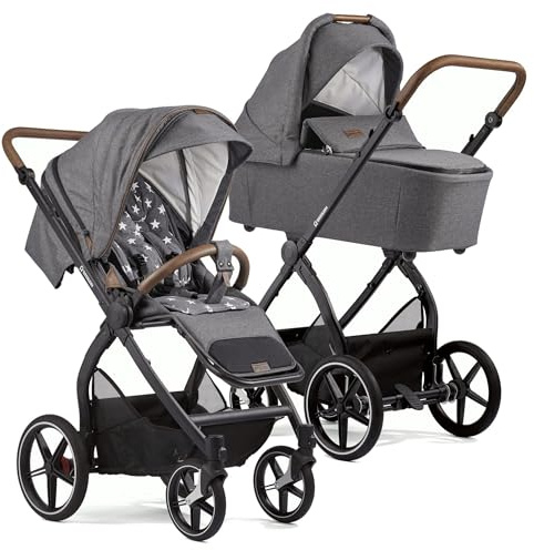 Gesslein FX4 Swing 2in1 Kinderwagen-Set inkl. Babywanne Panorama Lyx 559559