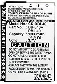 Digital Replacement Camera and Camcorder Battery for Sanyo DBL40, DBL40AU, VPCHD700