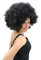 WIG ME UP - PW0011-P103 Afro-Perücke, schwarz, 70er