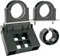 SCHWAIGER UHA60 LNB Multifeedhalter 2fach, Schwarz