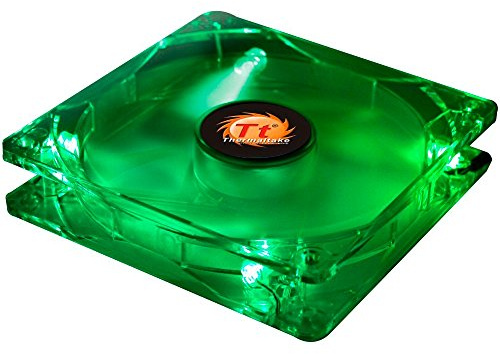 Thermaltake Thunderblade 4 Pin LED Fan 8 cm - Green