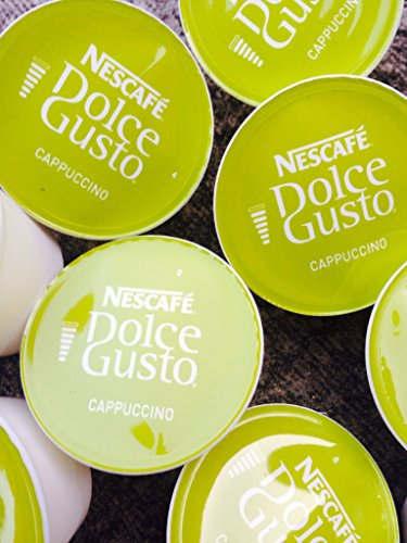DOLCE GUSTO Lot de 3 2 x 8 Capsules de café CAPPUCCINO