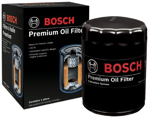 BOSCH 72137 Premium Ölfilter mit Filtech-Filtrationstechnologie, kompatibel mit Select Chrysler 300, Sebring; Dodge Dakota, Durango, Grand Caravan, Ram Trucks; Ford Mustang; Jeep TJ, Wrangler und mehr