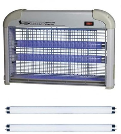Electris Blanc Dinsectes UV 20 W Elkc288Nw (L X H X P) 39 X 29 X 9 cm Gris 1 PC