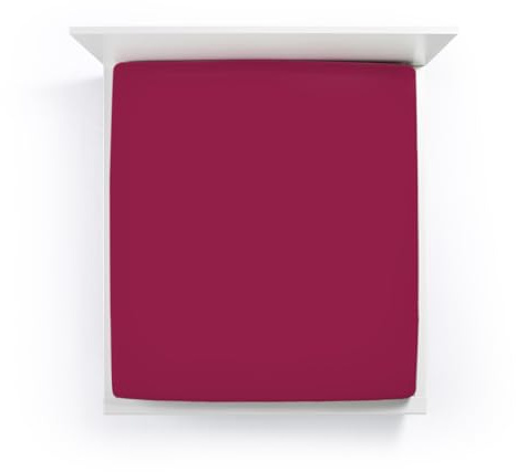 Bella Donna Jersey Spannbettlaken 140/200 - 160/220 (0030) Bordeaux