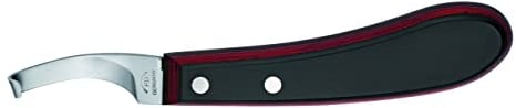 F.DICK Hufmesser Champion-Curved (Gekröpft Rechts-Kurz-Schmal; Griff Schichtholz; Carbonstahl; Klinge: 65 mm) 62462100