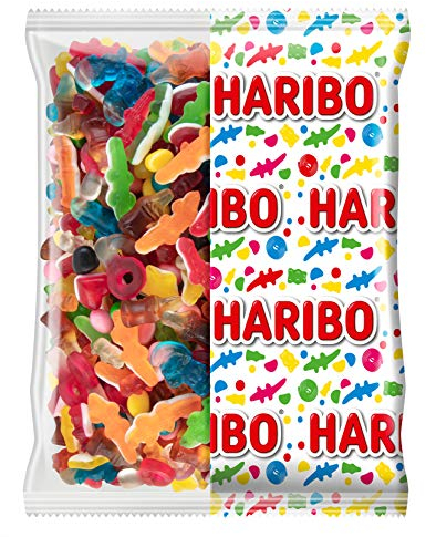 HARIBO Happy Life Assortiment de Bonbons Gélifiés Sachet Vrac, 2kg