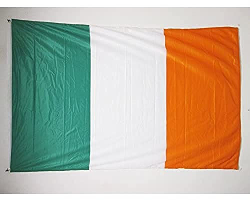 AZ FLAG - Flagge Irland - 150x90 cm - Irische Fahne 90 x 150 Cm Aussenverwendung Metallösen - Flaggen