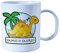 Personalised Gift Plastic Yellow Stegosaurus Unbreakable Kids Cup,Personalised with children's names. Birthday or Easter Gift