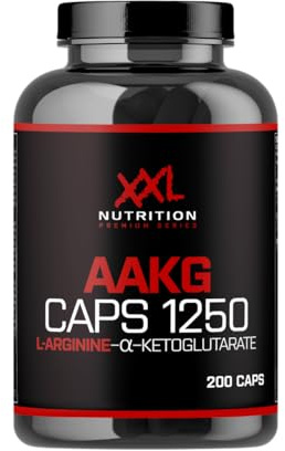XXL Nutrition - Taurin Caps - Taurin Kapseln, Booster Gym, Hochdosiert - 200 Kapseln