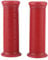 Duokon 2 * TPU 1 Zoll 25mm Universal Motorradgriff Vintage Lenkergriff ， Motorrad Lenkerbügel (Rot)