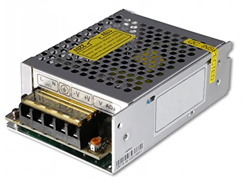 LumenTEC LED Transformator 60W 5A IP20 / Transformator 230V (AC) auf 12V (DC), für LED (60W)