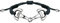 DIMACCI ARMBAND - NICE & EASY (Schwarz + Edelstahl)