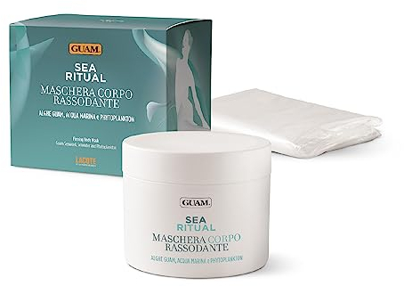 Guam, Sea Ritual Straffende Körpermaske mit intensiver Remodellierungswirkung, Körpercreme mit Guam-Algen + Schutzhose, tonisierende Körpercreme, Made in Italy, 500 ml Packung