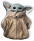 Nemesis Now Star Wars The Mandalorian Grogu Kissen, 40 cm, Star Wars Geschenkware, Baby Yoda Kissen, perfekt für jeden Star Wars Liebhaber, offizielles Disney-Lizenzprodukt, Beige