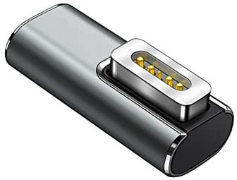 FASTELECTRIC USB C Adapter Magnetic L Tip Compatible with 1 MacBook Pro Air, Fast Charging Adapter Type C PD Replacement for MacBook Power Supply, MacBook Pro