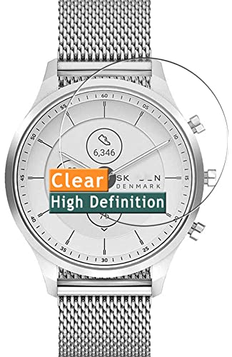 Vaxson 3 Stück Schutzfolie kompatibel mit SKAGEN GEN 6 HYBRID JORN 38mm Display folie folien Displayschutzfolie （ nicht Panzer Schutz Glas folie SchutzGlas nicht PanzerGlas ）