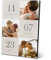 ARTFAVES® Personalisiertes Bild - 3er Fotokachel No.1-3 Fotos und Datum, als Geschenk für Paare, Hochzeit, Hochzeitstag als Poster 21 x 30/30 x 40 cm ohne/mit Rahmen oder als Holzbild