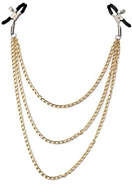 Decixde Körperkette aus Edelstahl, verstellbare Körperklemmen, Körperring, kein Piercing, für Damen, künstlicher Körperschmuck, Edelstahl, Kein Edelstein