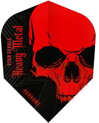 Harrows Dart Imperium | Ryan Searle Dart Flights Heavy Metal Shape No6 3 Sätze