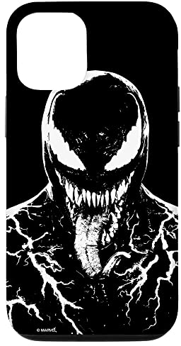 Hülle für iPhone 12/12 Pro Marvel Venom: Lass es Gemetzel in Schwarz geben