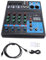 5 Kanäle DJ Mixer BT Play Pause Reverb Effekte Sound Board Konsole USB MP3 Studio Metall 100-240V für Heimmusikproduktion (-1312240003011)