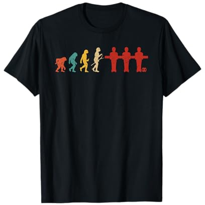 Tischkicker Evolution Kicker Geschenk Tischfußball T-Shirt