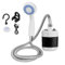 Douche de camping portable, rechargeable par USB, pompe à eau portable avec tuyau, pour camping, randonnée, plage, lavage de voiture, voyage, nettoyage des animaux de compagnie, camping-car