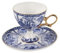 GEK208130 Moderne Tasse à café de thé de l'après-midi en porcelaine d'os de Style palais de luxe léger tasse à Highball Vintage faite à la main, cadeau d'anniversaire Verres