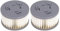 1-2 filtri HEPA, compatibili con Xiaomi, compatibili con JIMMY, aspirapolvere portatile wireless JV85 / JV85 Pro / H9 PRO(2 Pcs)