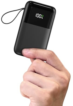 Power Bank Fast Charging 10000mAh,22.5W Portable Charger(USB-C Input & Output), PD 3.0 External Mobile Phone Batteries,6 Output & 2 Input, Compatible with iPhone 16 15 14 13 12