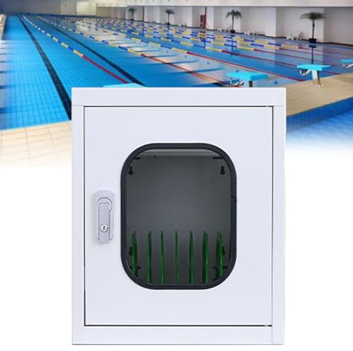 ToayNia Rechargeable Tablet Locker,Portable Tablet/Mobile Phone Charging Locker,Usb Rechargeable Charging Cabinet, For Factories, Airports, Hotels 10Slots