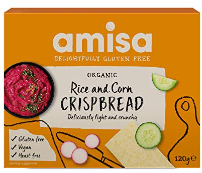Amisa Org Corn & Rice Crispbread 150g