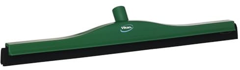 Vikan 77542 Floor Squeegee with Replacement Cassette, Green, 600mm Length, 85mm Width, 115mm Height