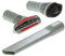 Qualtex QUATLS197 Dyson Vacuum Cleaner Attachment Tool Kit, Plastic, Grey