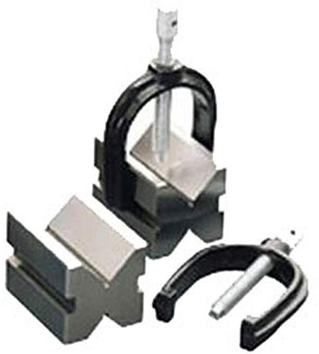 CLARKE METALWORK VEE BLOCK & CLAMP SET