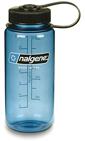 Nalgene Trinkflasche 'Weithalsflasche' - 0,5 L slate blau