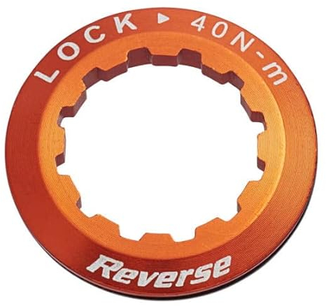 Reverse Lock Ring Kassetten Abschlußring orange