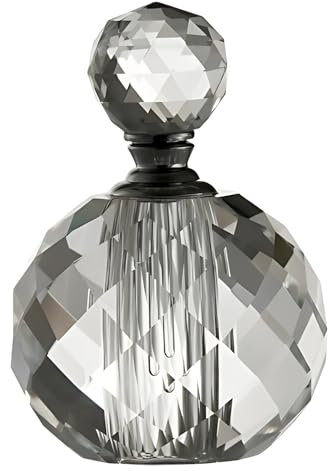 Belleek Galway Crystal Savoy Perfume Bottle, 4-Inch, Clear