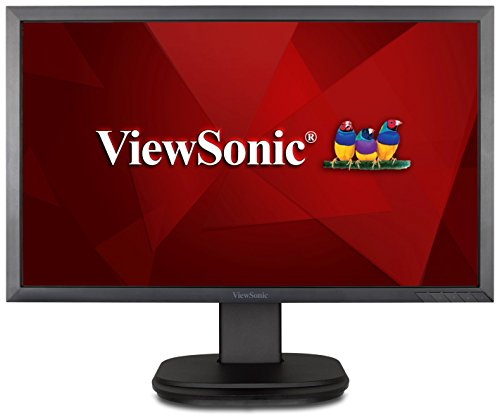 Viewsonic VG2439SMH-2 Monitor ergonómico Full HD de 24 Pulgadas con HDMI, VGA, DisplayPort y Cuidado de la Vista para Trabajar y estudiar en casa, Negro