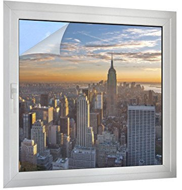 Klebefieber Sichtschutz New York B x H: 110cm x 110cm