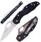 Firebird GANZO F759M-BK Couteau Pliant de Poche Lame en Acier 440C 75 mm Poignée Antidérapante avec Clip Camping EDC Couteau 175 mm 67 g (Noir)