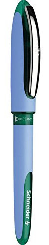Schneider 5 Stück Tintenroller, One Hybrid N pte Nadel 05 grün