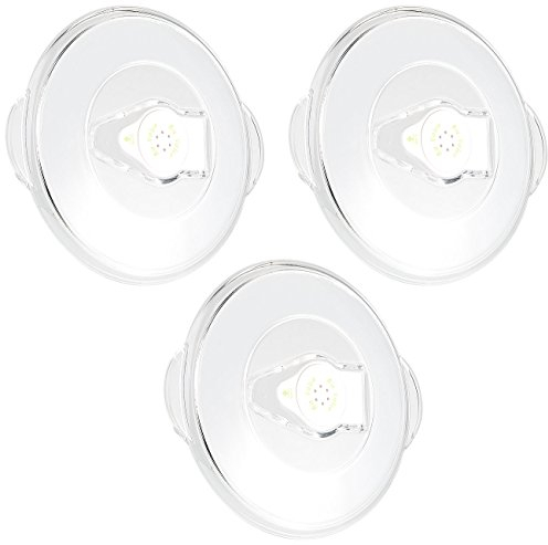 Rosenstein & Söhne Vorratsdosen Deckel: Vakuum-Universaldeckel, Ø 7,5-11cm, 3er-Set (Frischedeckel, Frischhaltebox Covers, Frischhaltedosen)